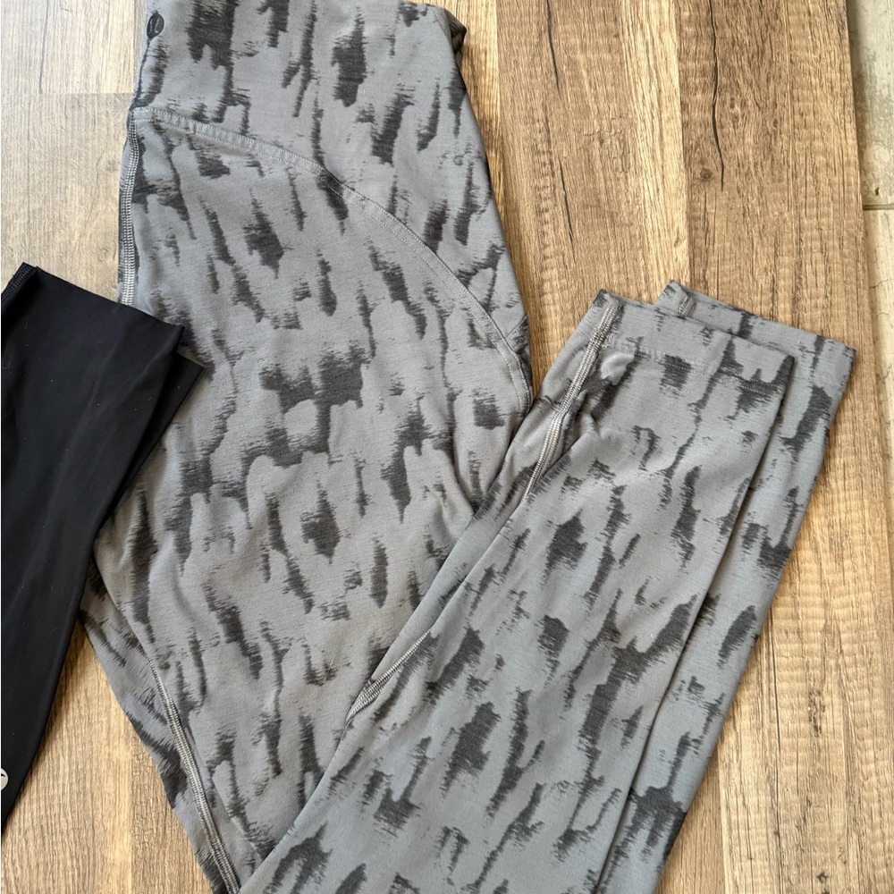 Lululemon Athletica Black Fast & Free 7/8 & instill bundle size women’s 8 EUC - Picture 4 of 9